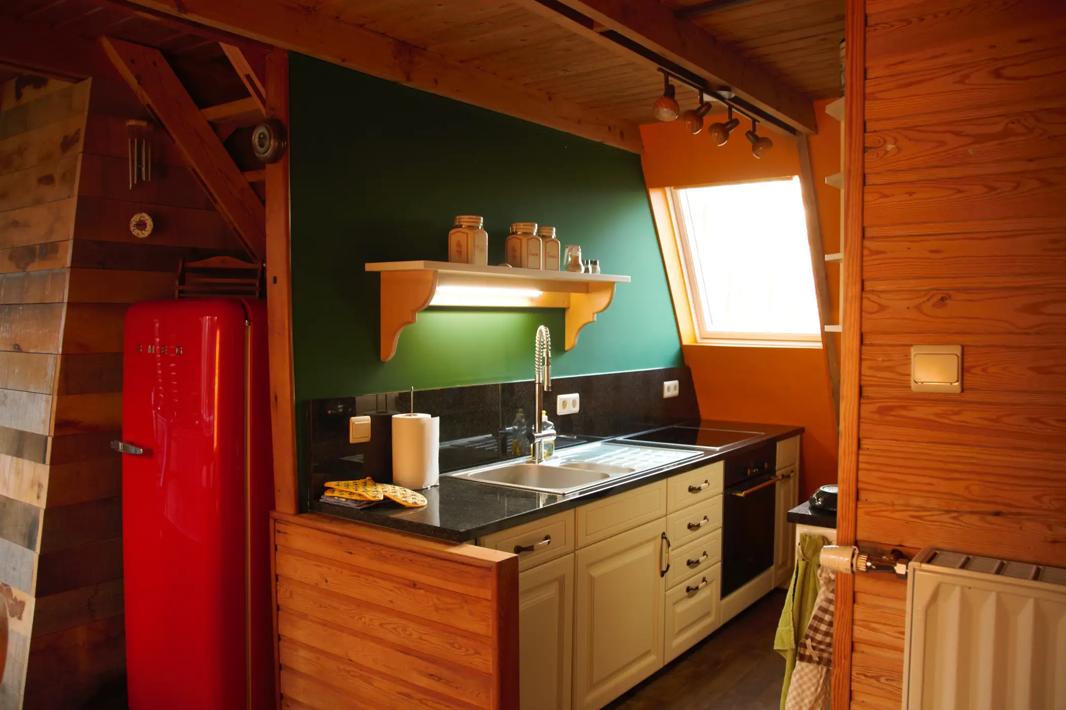 Cottage for 5 people in La Roche-en-Ardenne Le Chalet Pointu du Bout du Monde